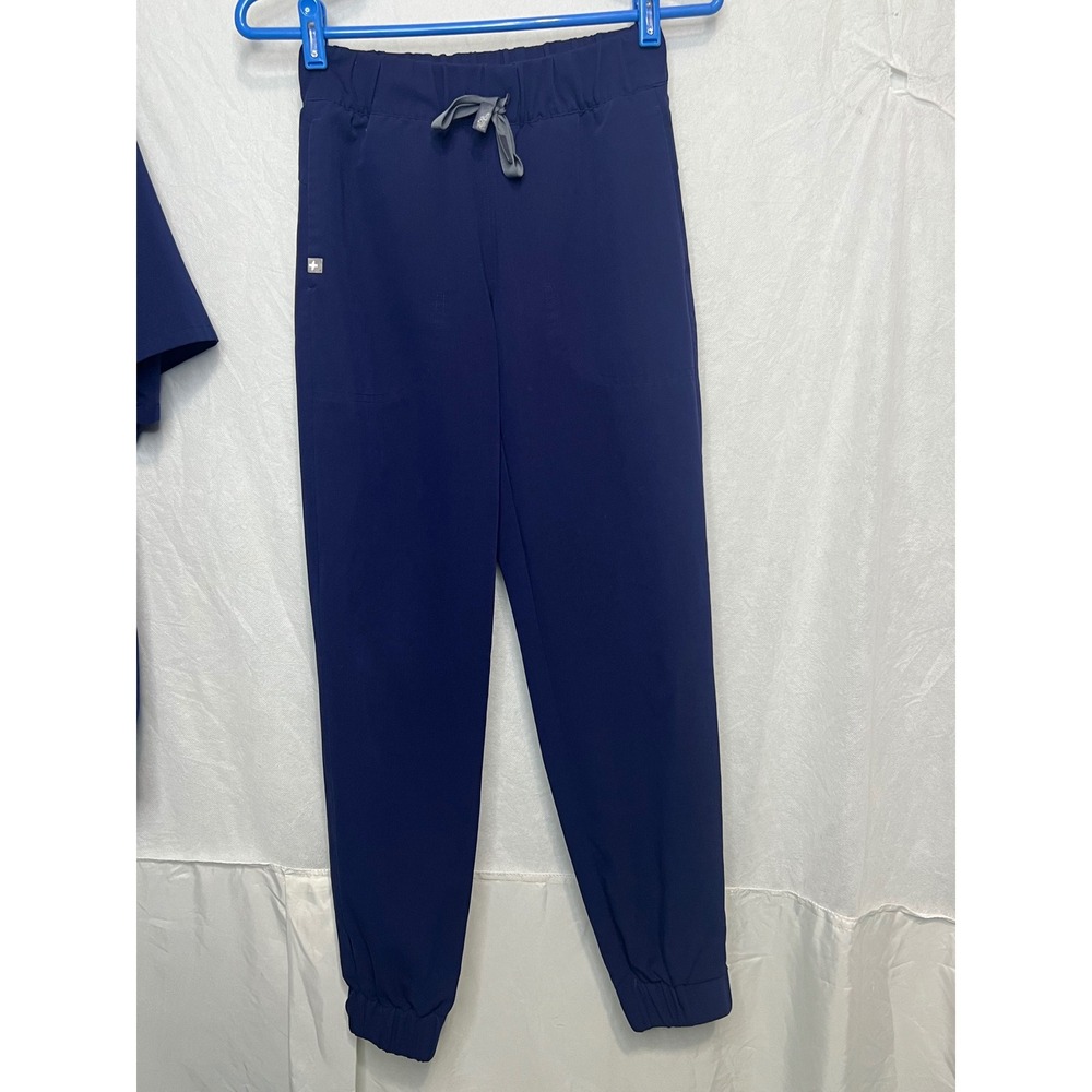 FIGS Technical Collection Navy Blue Zamorra Jogger Scrub Pants XXS